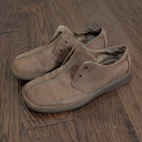 VTG 90s Fratelli Rossetti Sport Leather Chunky Loafer Shoes The Colonel sz 9M